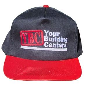 YBC Your Building Center Baseball Cap CertainTeed Snapback Adjustable Embroider